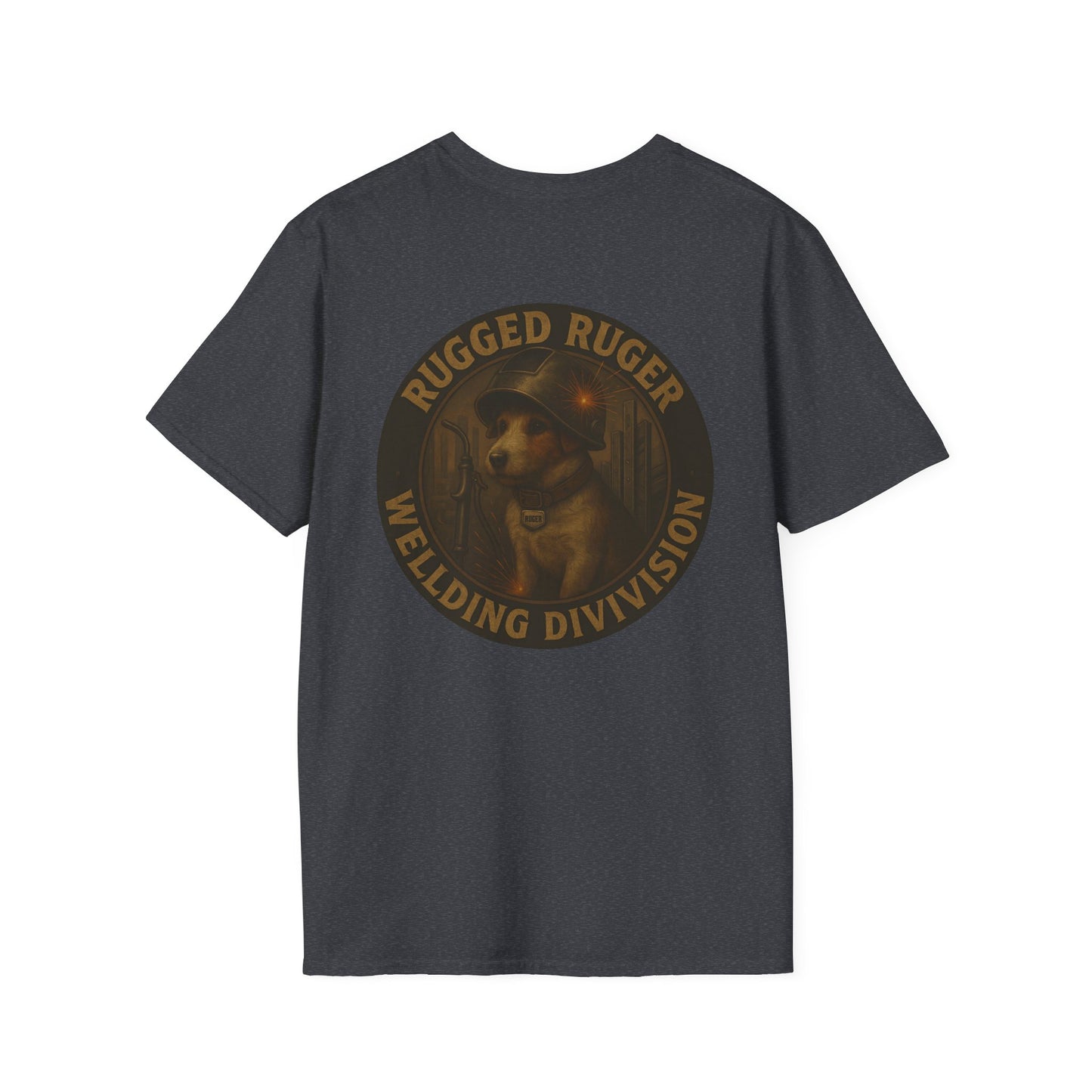 Rugged Ruger: Circle Welding logo, Unisex Graphic Tee,