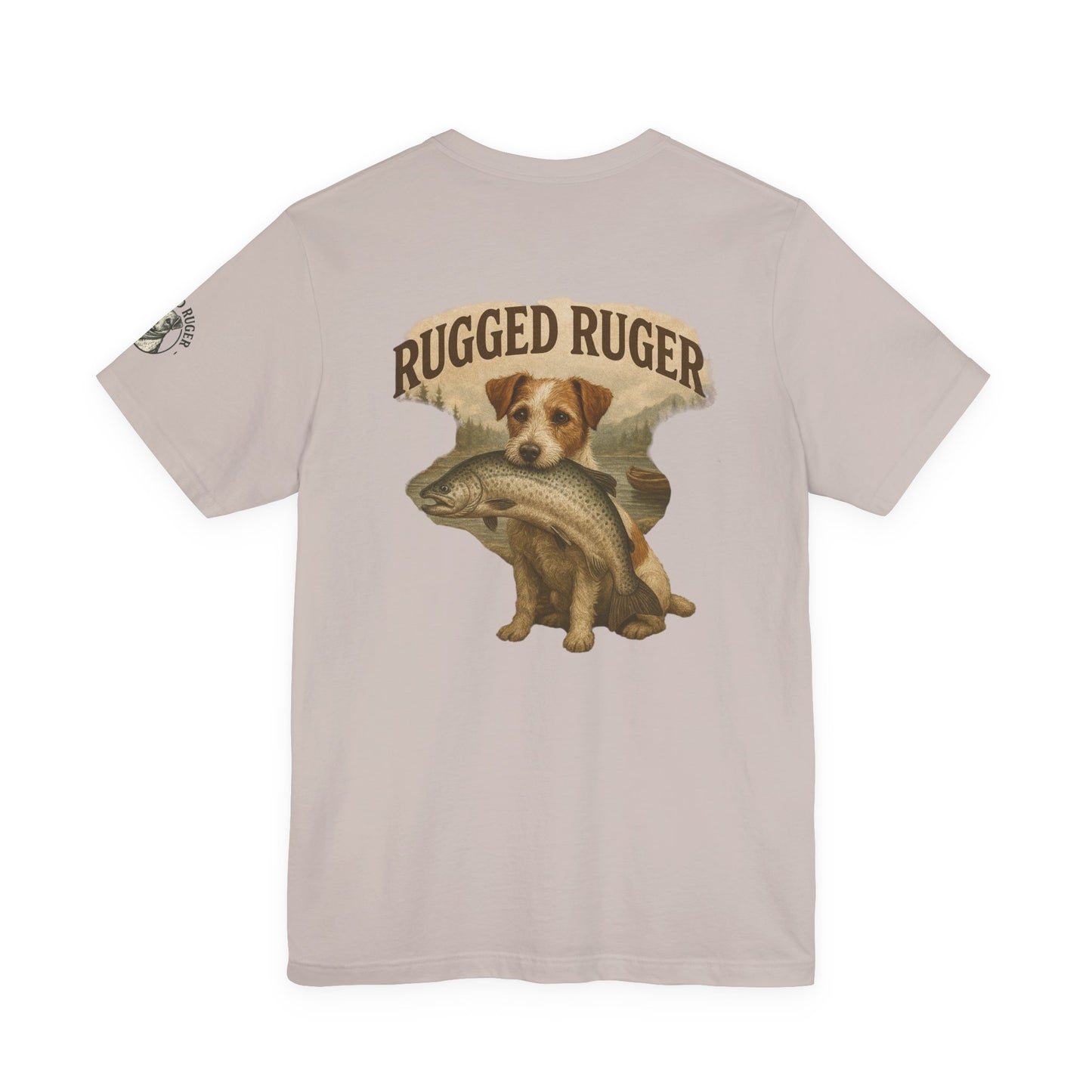 Rugged Ruger: Big Fish, Unisex jersey short sleeve tee