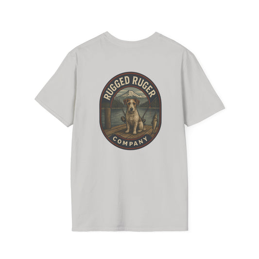 Rugged Ruger: Fishing,  Unisex Soft T-Shirt