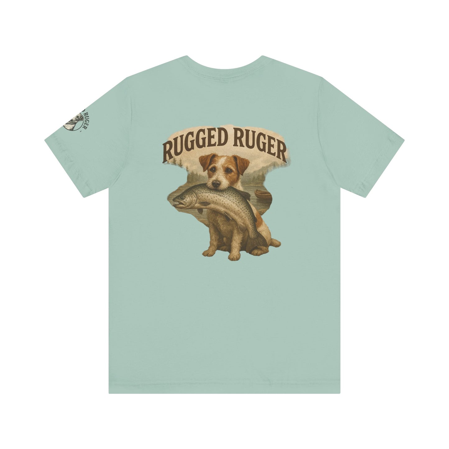 Rugged Ruger: Big Fish, Unisex jersey short sleeve tee