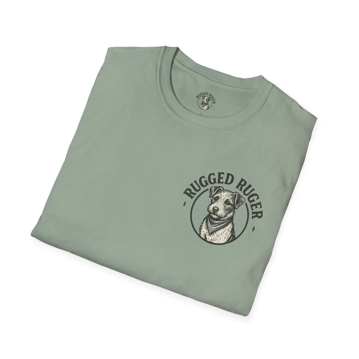 Rugged Ruger: Lineman Lord thank you for letting me go tall, Unisex Soft style tee