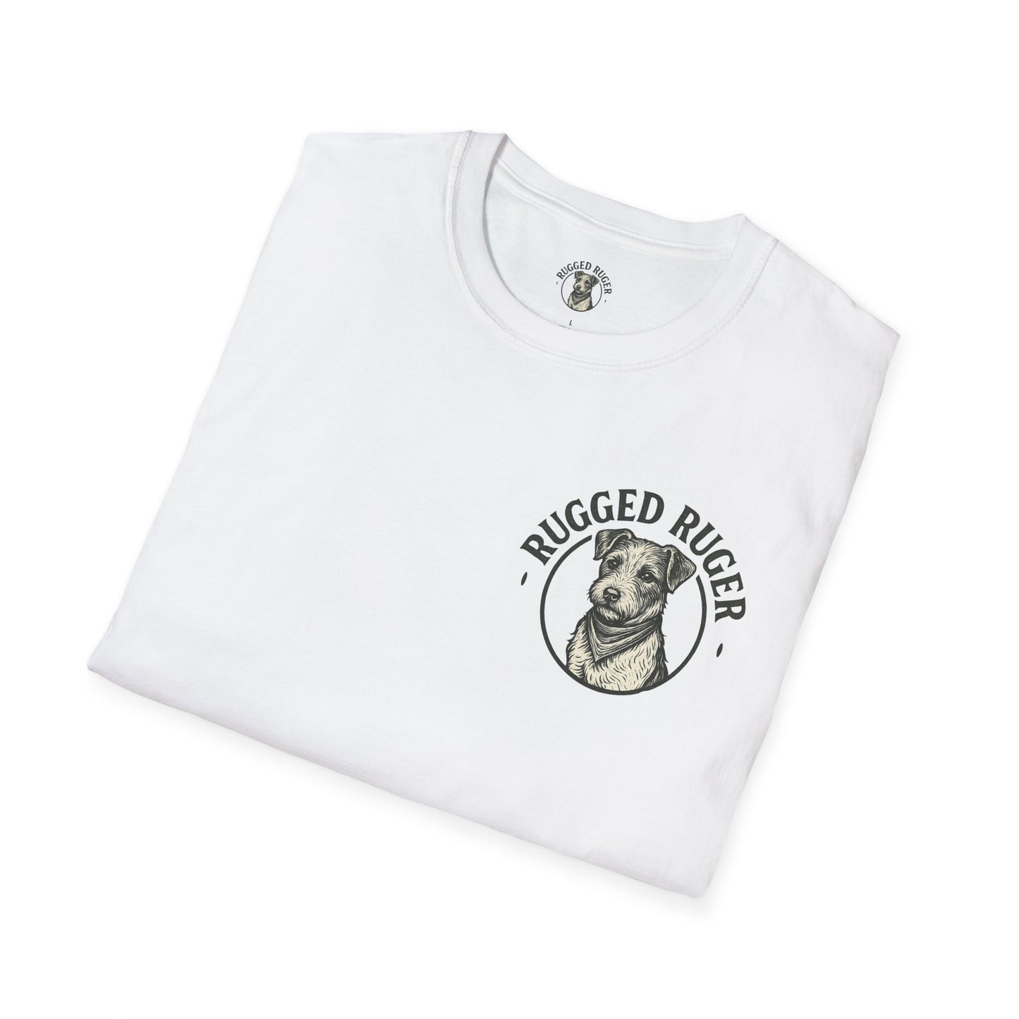 Rugged Ruger: Lineman Lord thank you for letting me go tall, Unisex Soft style tee