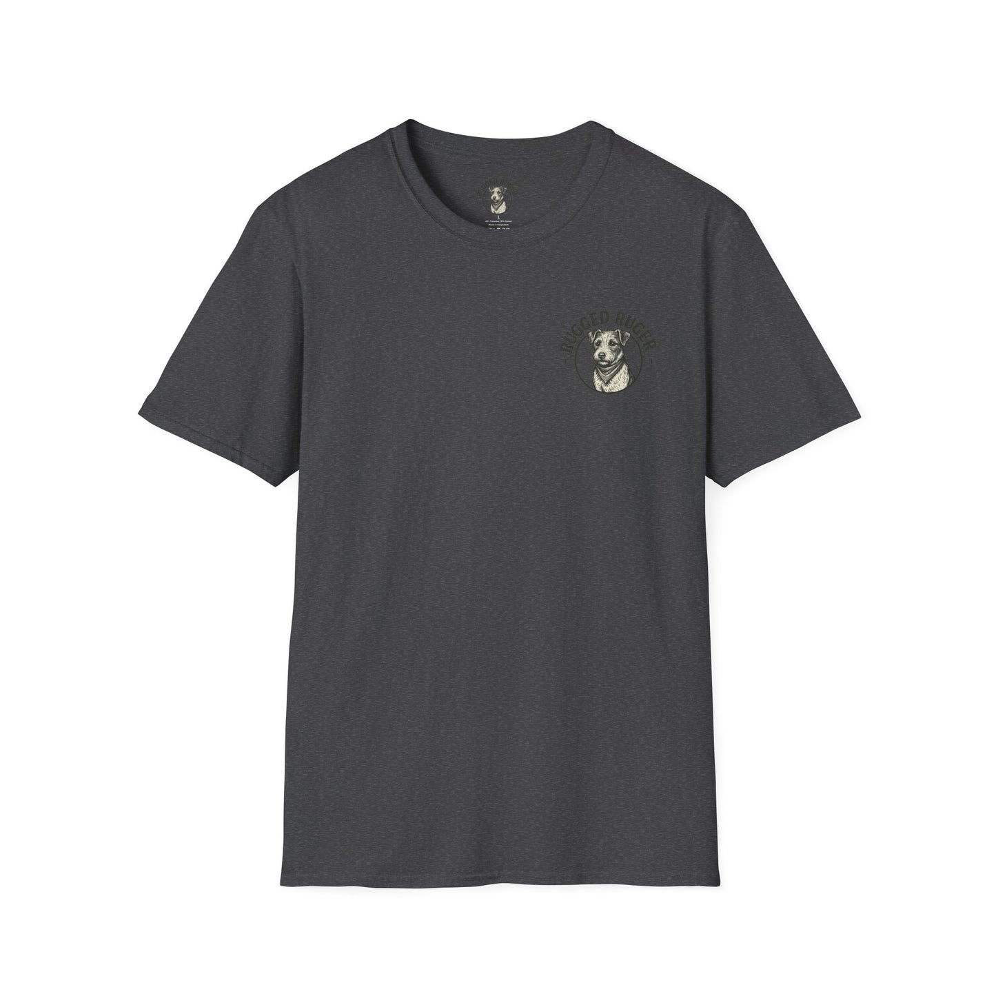Rugged Ruger: Fishing,  Unisex Soft T-Shirt