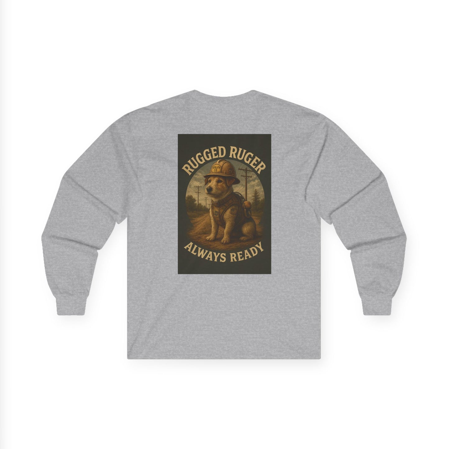 Rugged Ruger: Linemen Always Ready, Unisex ultra cotton long sleeve tee