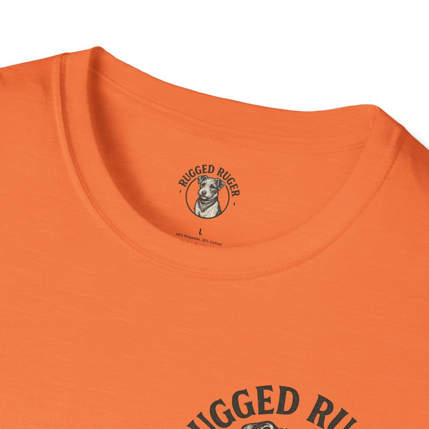 Rugged Ruger: Lineman Lord thank you for letting me go tall, Unisex Soft style tee