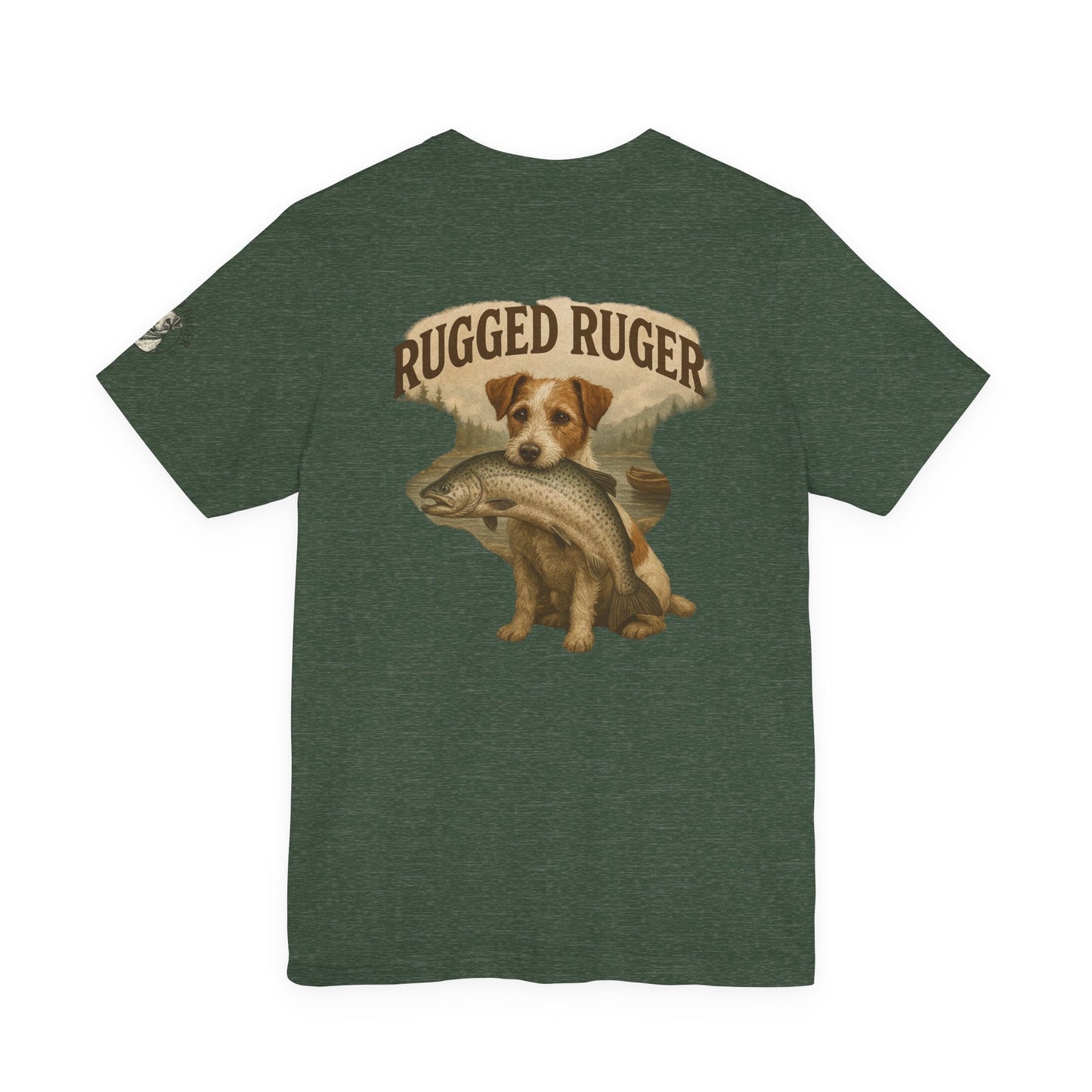 Rugged Ruger: Big Fish, Unisex jersey short sleeve tee