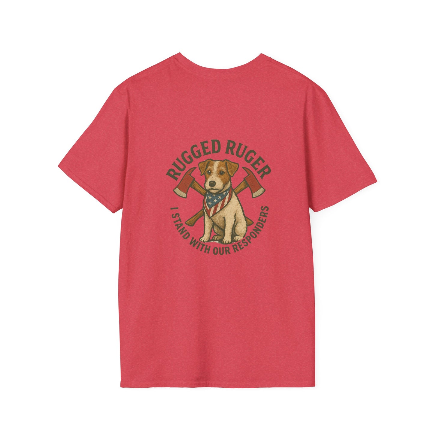 Rugged Rugger: Support Our Responders Shirt, Unisex Graphic Tee