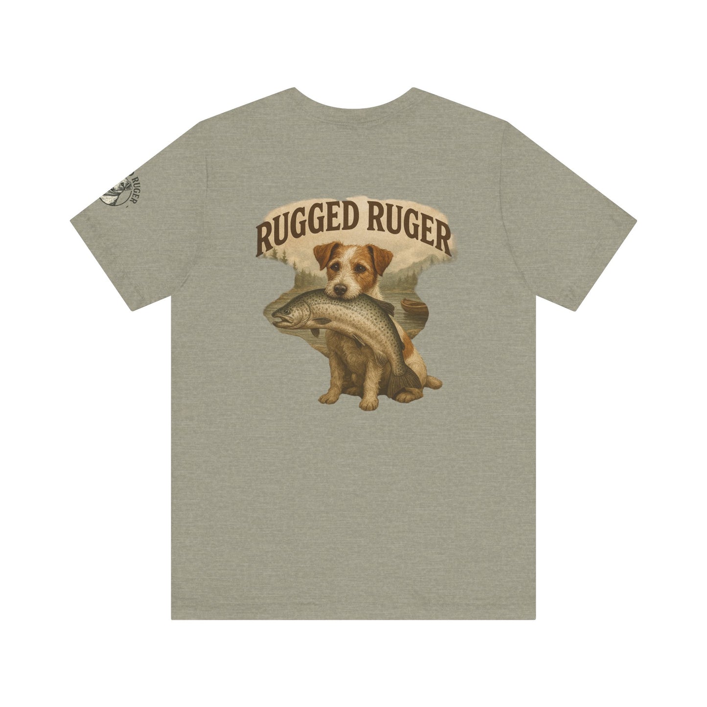 Rugged Ruger: Big Fish, Unisex jersey short sleeve tee