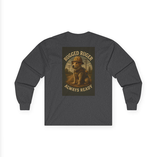 Rugged Ruger: Linemen Always Ready, Unisex ultra cotton long sleeve tee