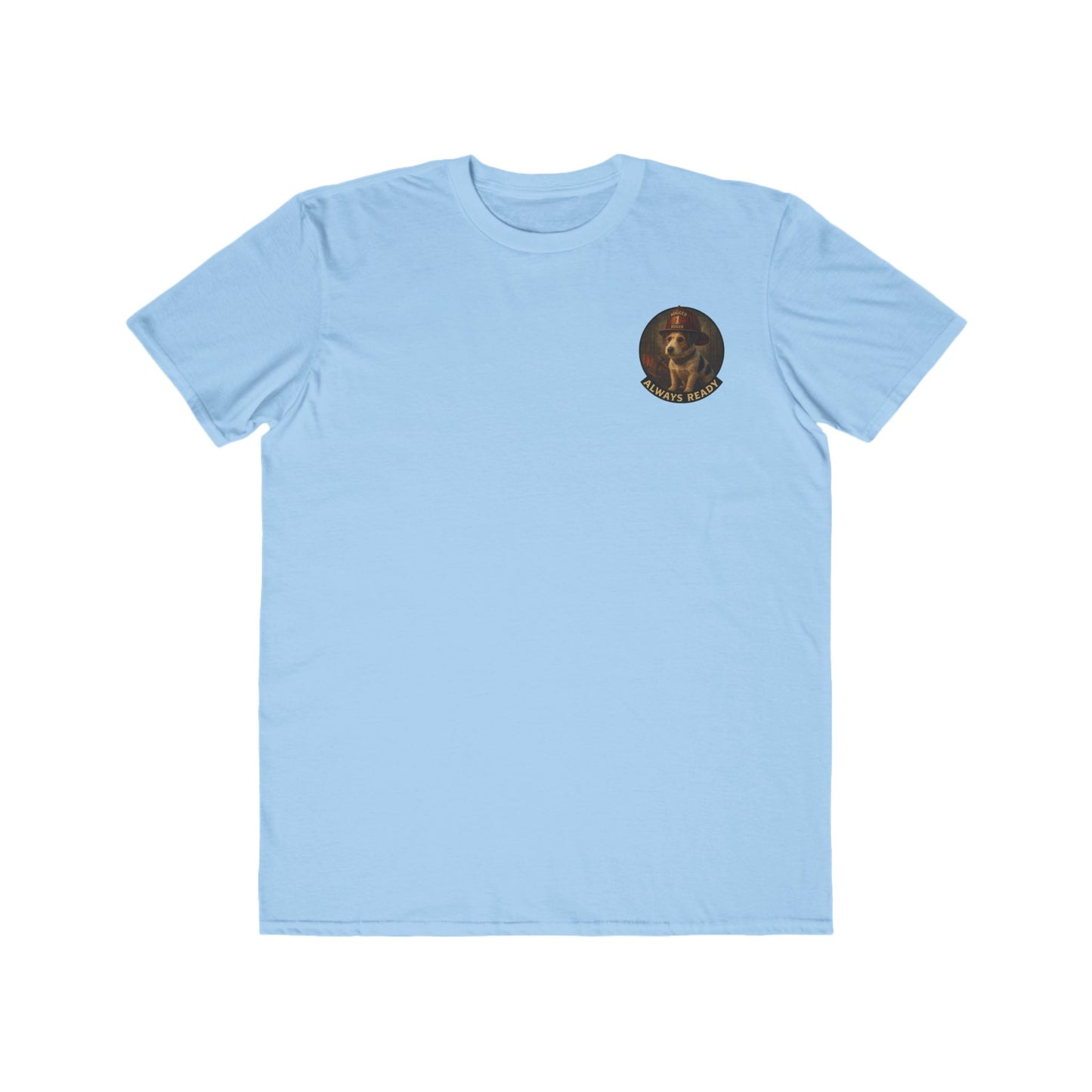 Rugged Ruger Firefighter Tee: Always ready, Men's Lightweight Tee,