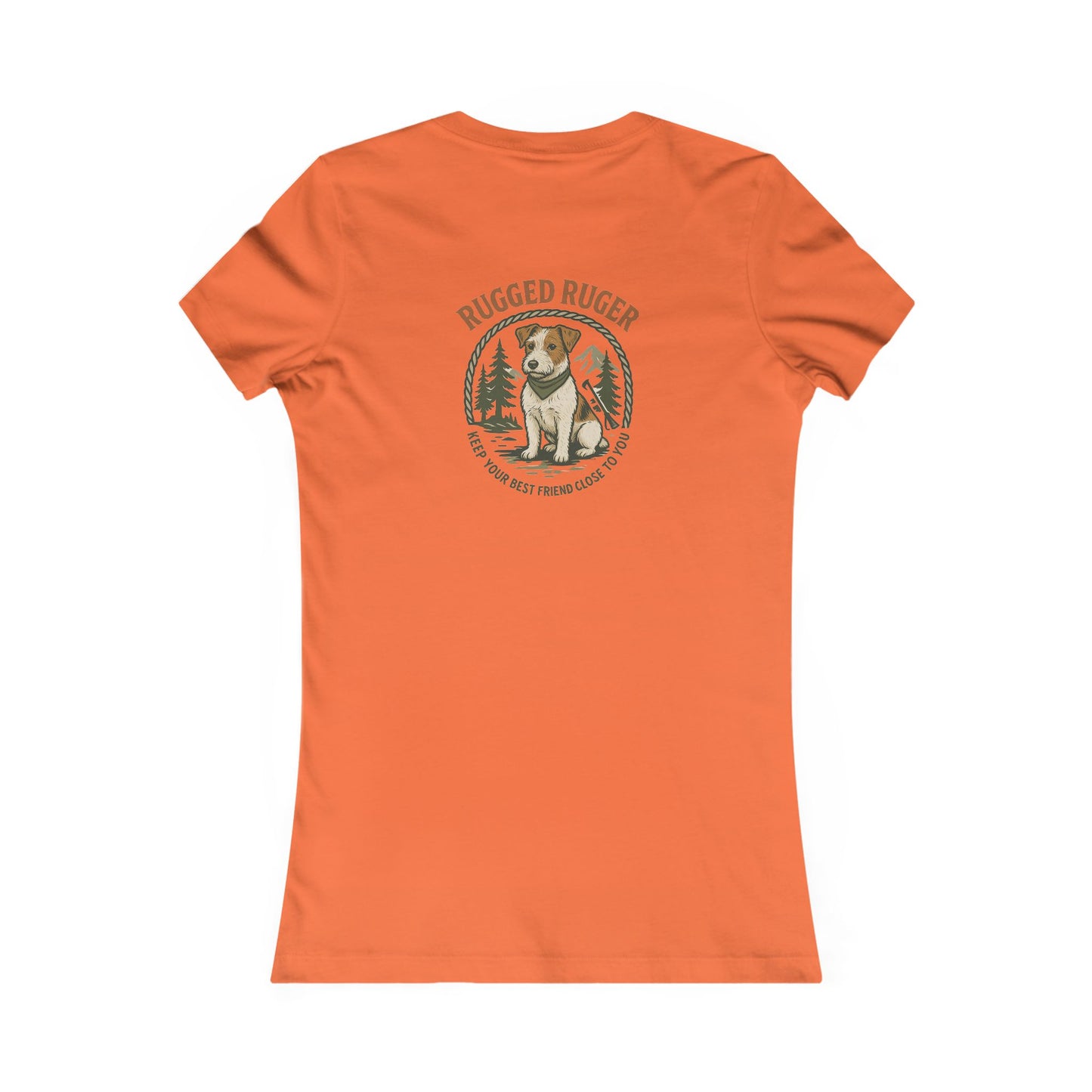 Rugged Ruger: Keep your best friend close, Womans Tee