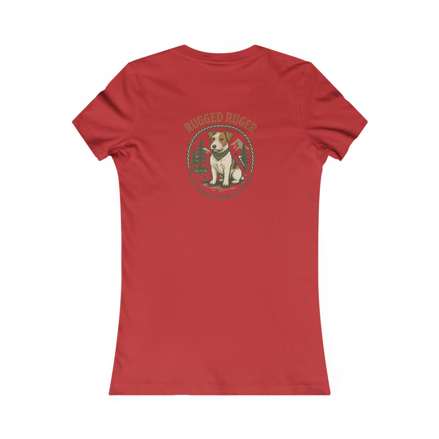Rugged Ruger: Keep your best friend close, Womans Tee