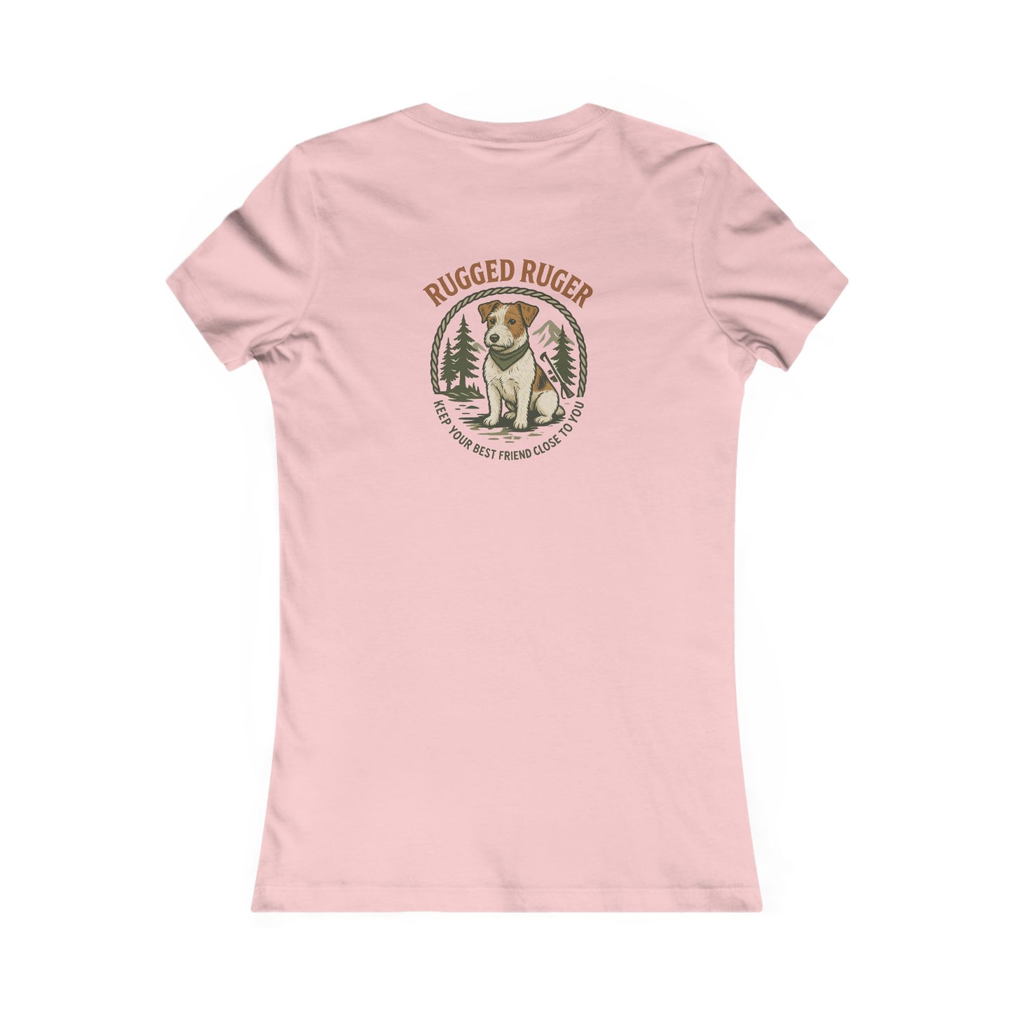 Rugged Ruger: Keep your best friend close, Womans Tee