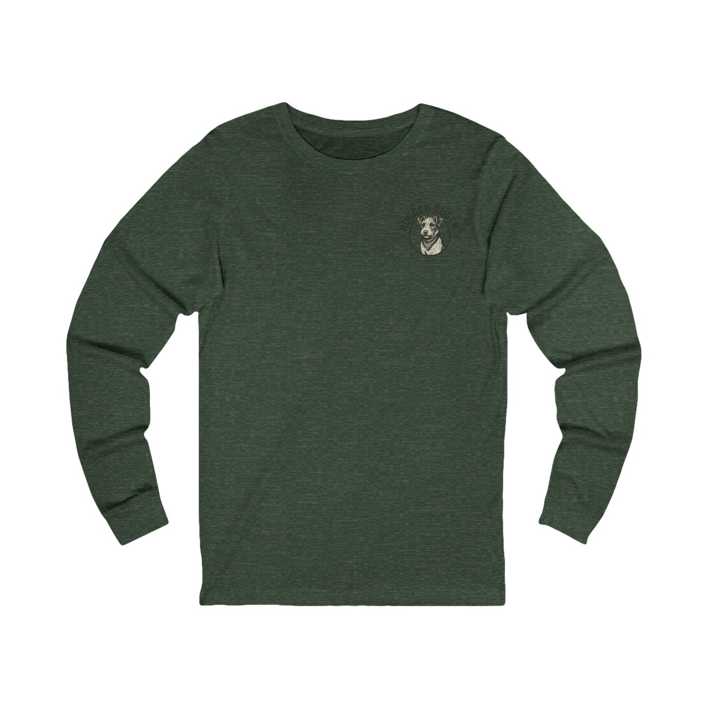 Rugged Ruger: Hiking, Unisex Jersey Long Sleeve Tee