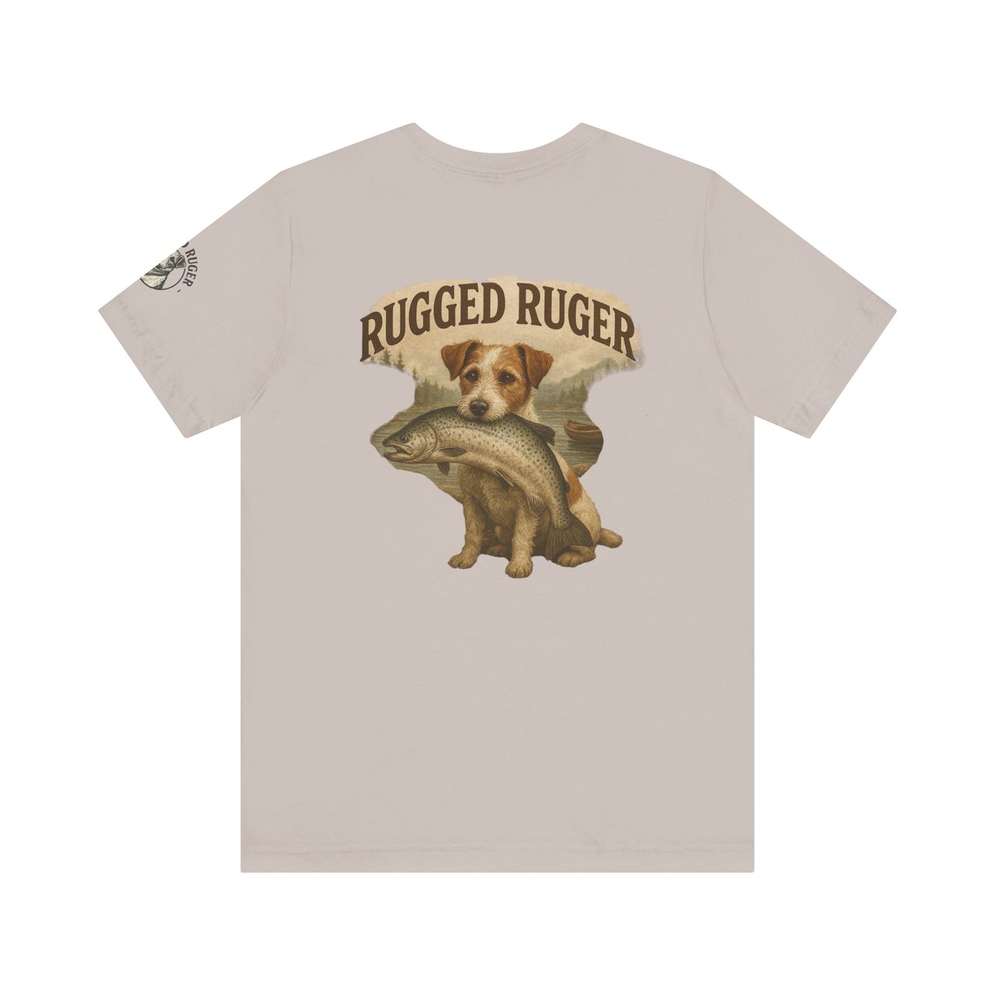 Rugged Ruger: Big Fish, Unisex jersey short sleeve tee