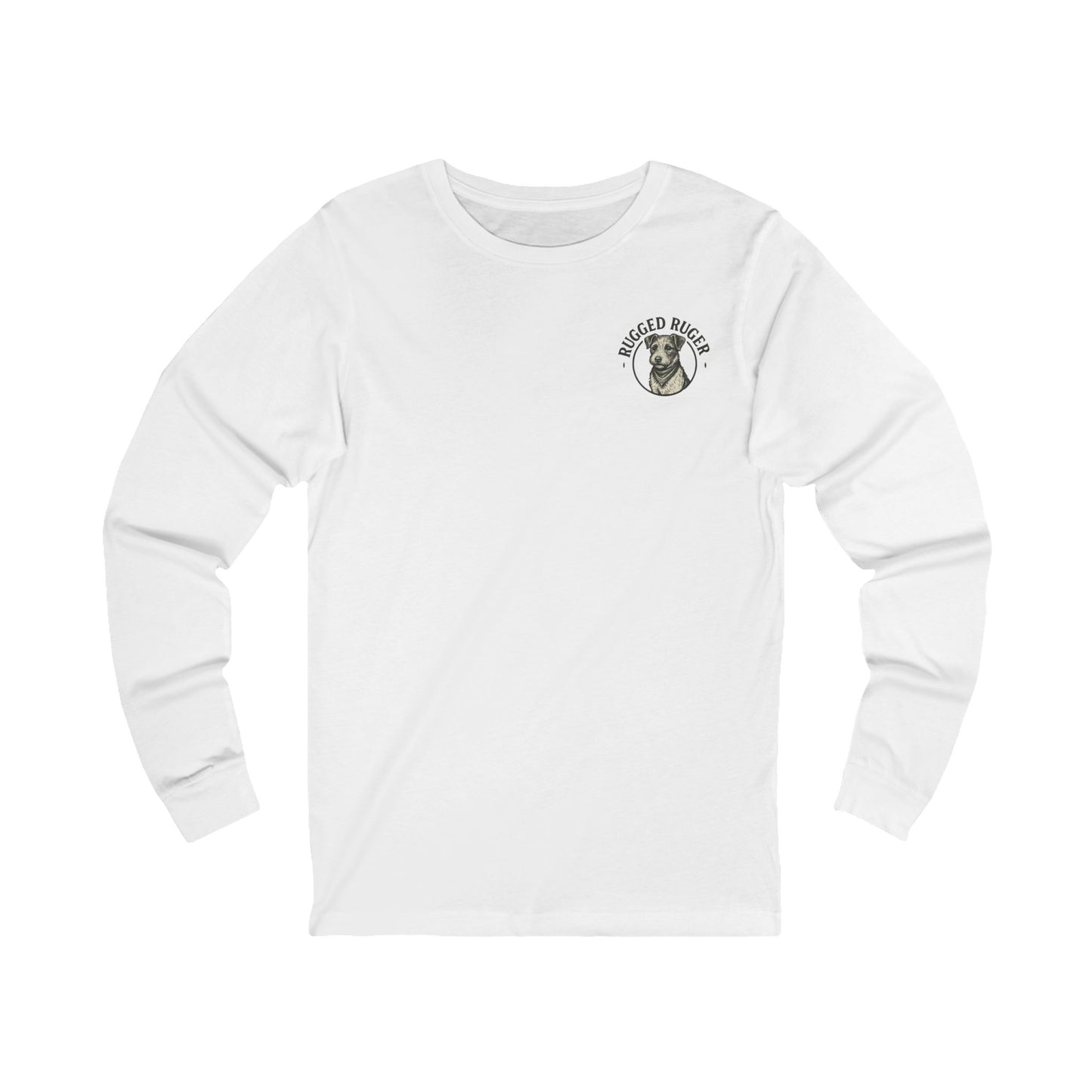 Rugged Ruger: Hiking, Unisex Jersey Long Sleeve Tee