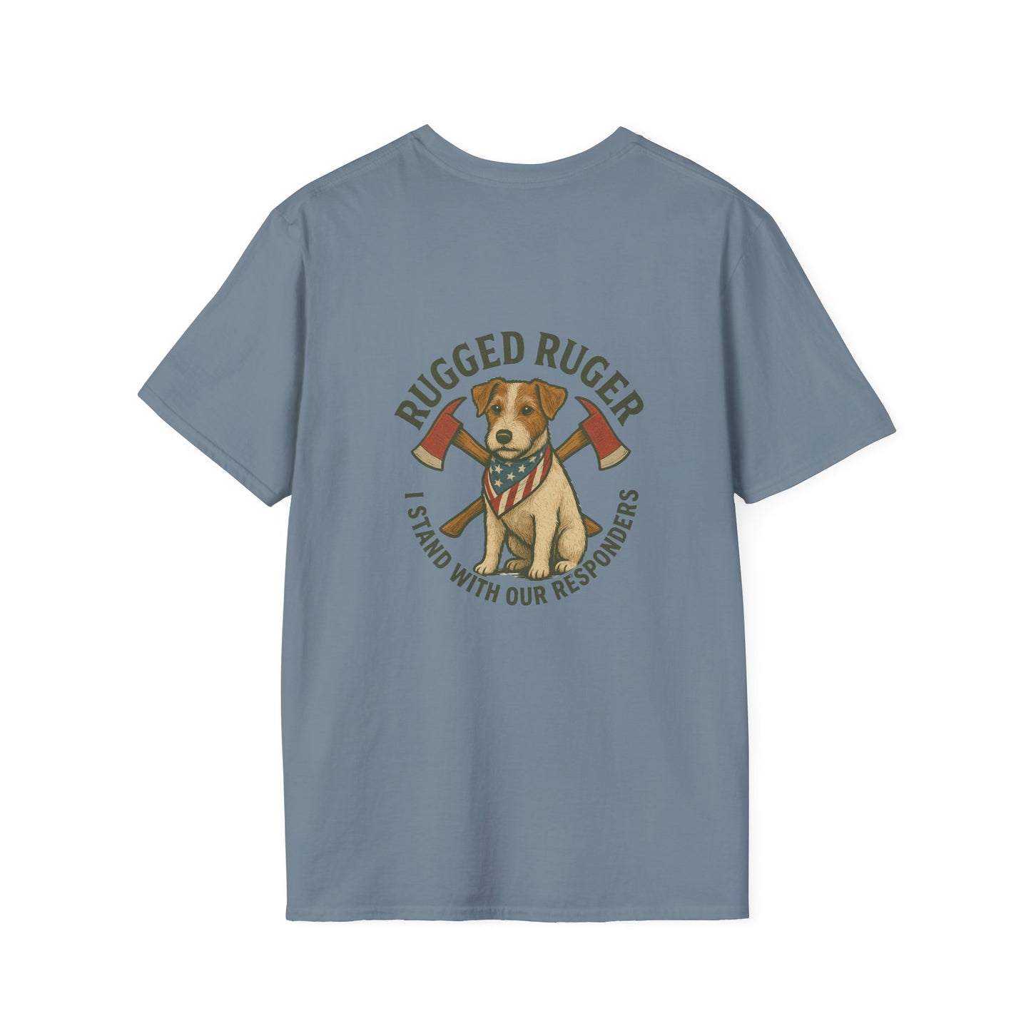 Rugged Rugger: Support Our Responders Shirt, Unisex Graphic Tee