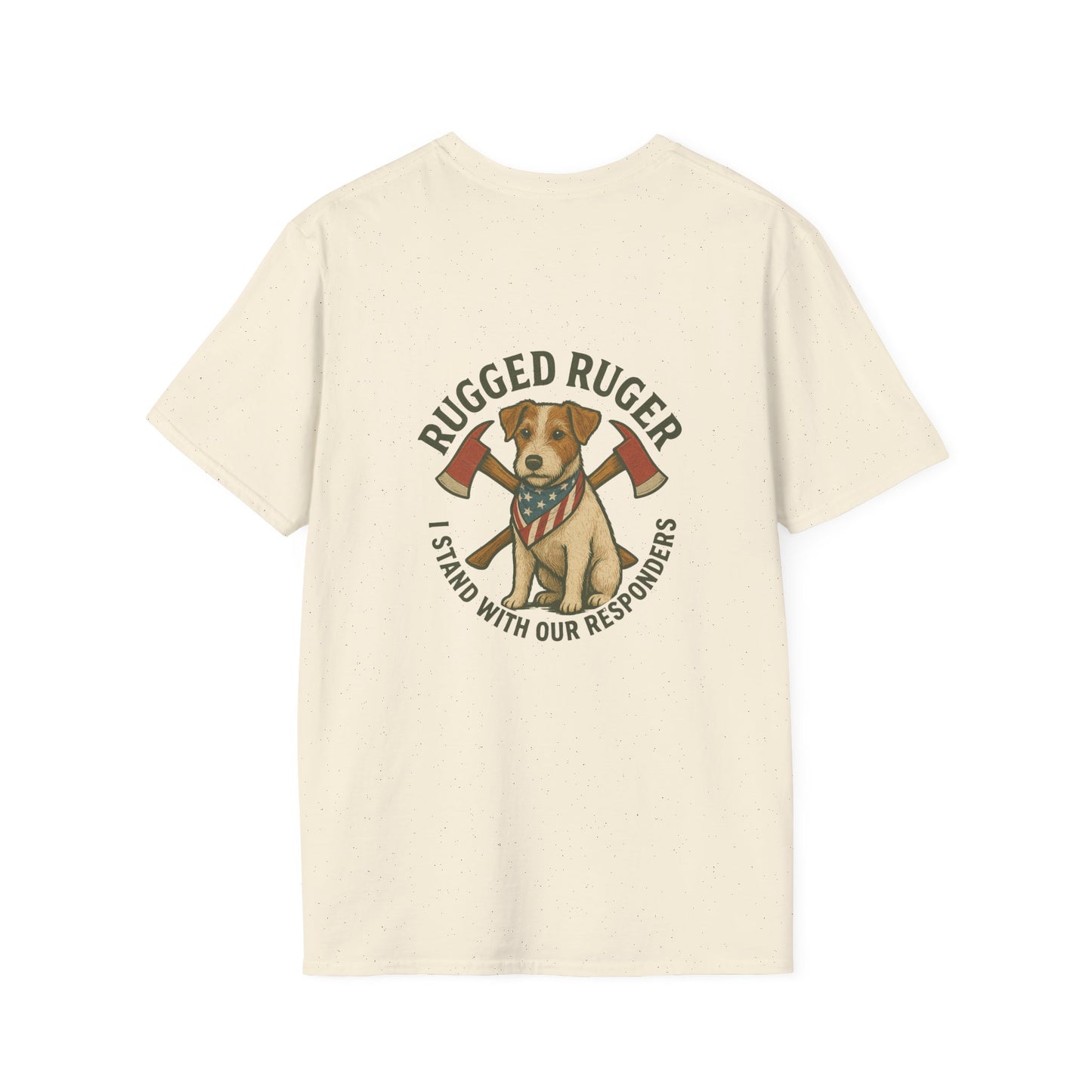 Rugged Rugger: Support Our Responders Shirt, Unisex Graphic Tee