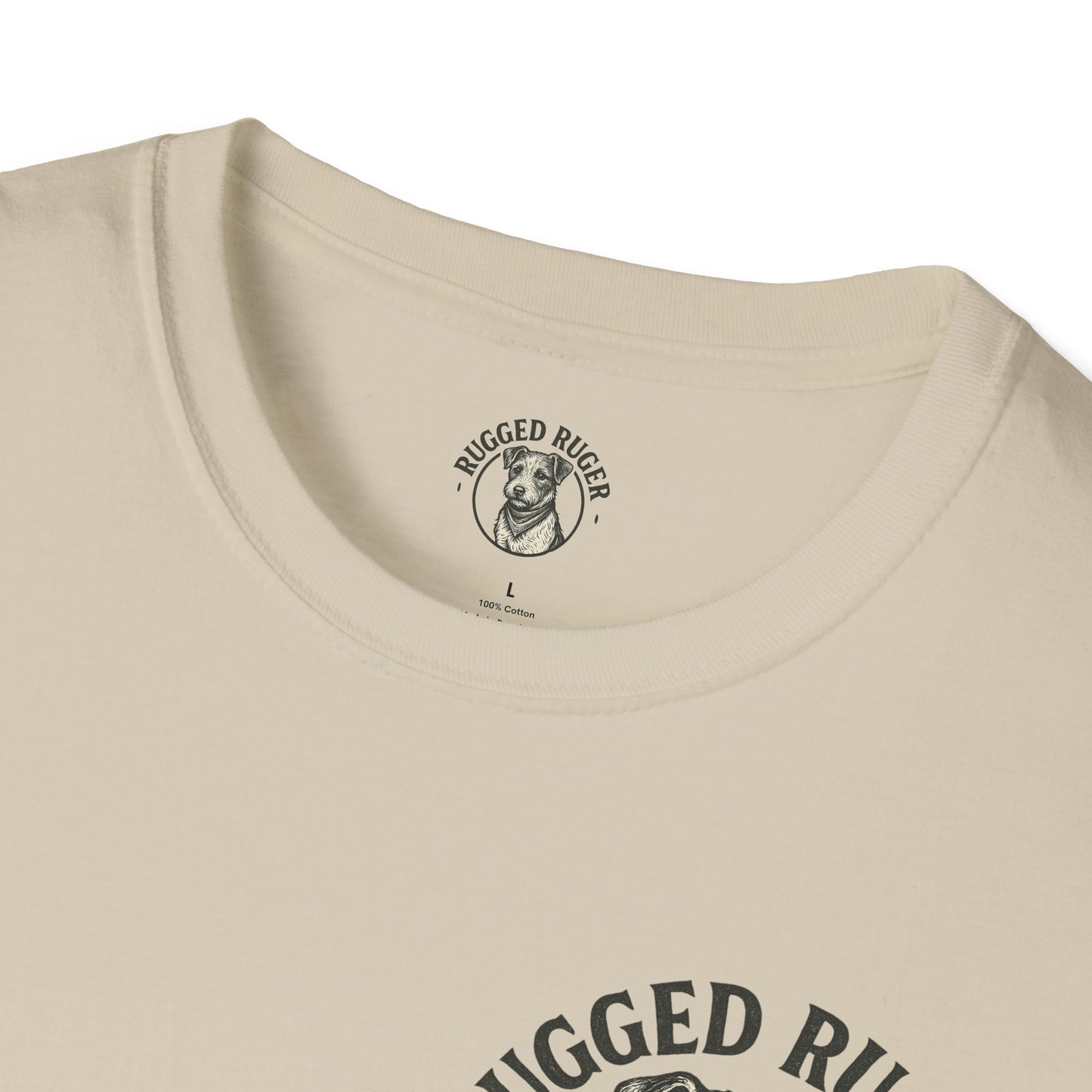 Rugged Ruger: Lineman Lord thank you for letting me go tall, Unisex Soft style tee