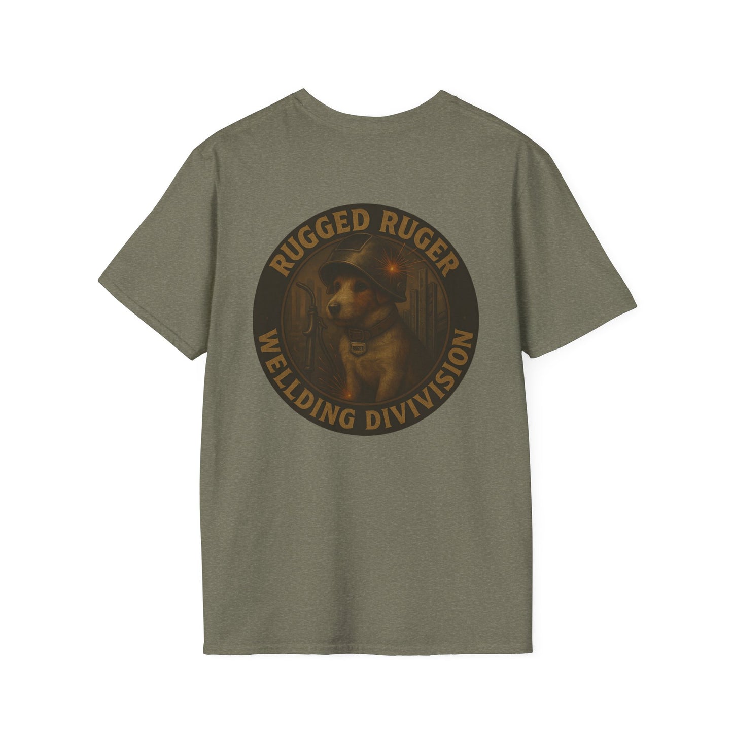 Rugged Ruger: Circle Welding logo, Unisex Graphic Tee,