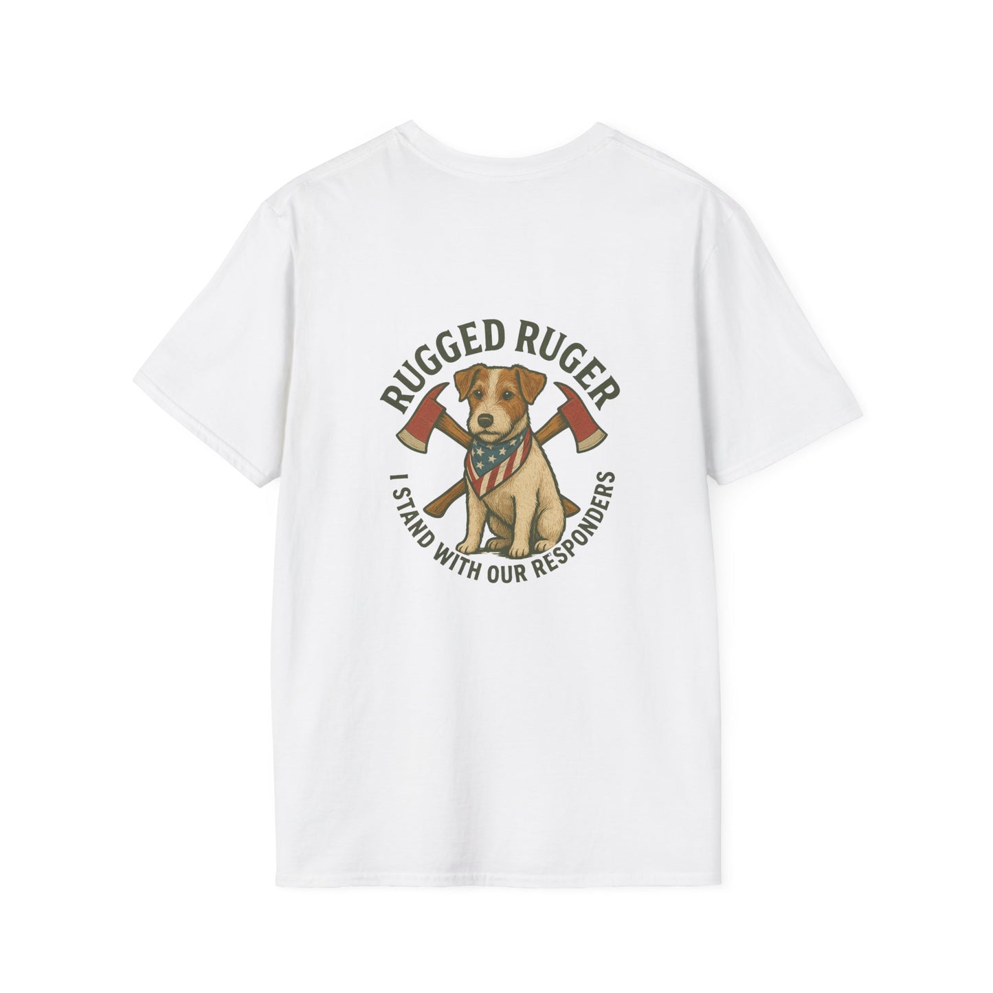 Rugged Rugger: Support Our Responders Shirt, Unisex Graphic Tee
