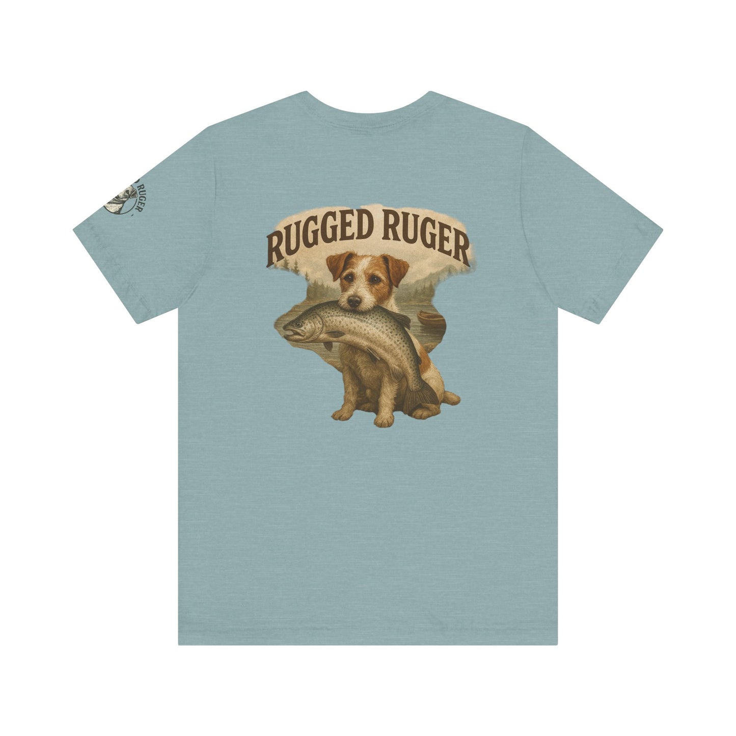 Rugged Ruger: Big Fish, Unisex jersey short sleeve tee