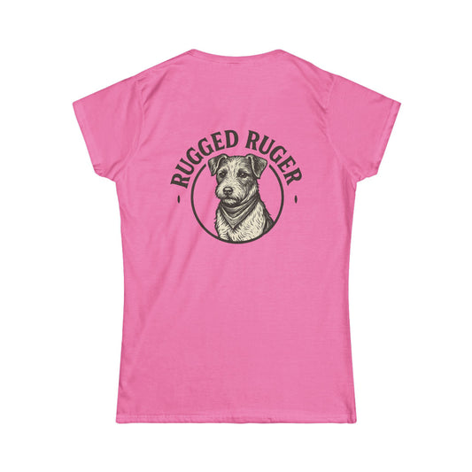 Rugged Ruger: Circle Logo, Women's Tee