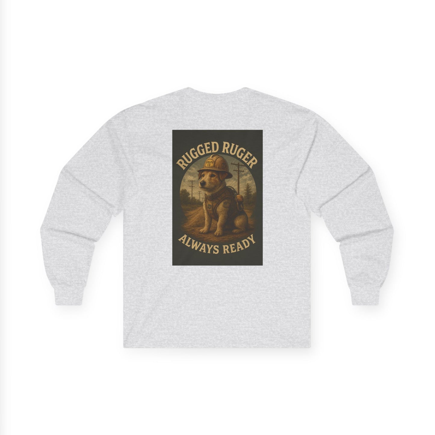 Rugged Ruger: Linemen Always Ready, Unisex ultra cotton long sleeve tee