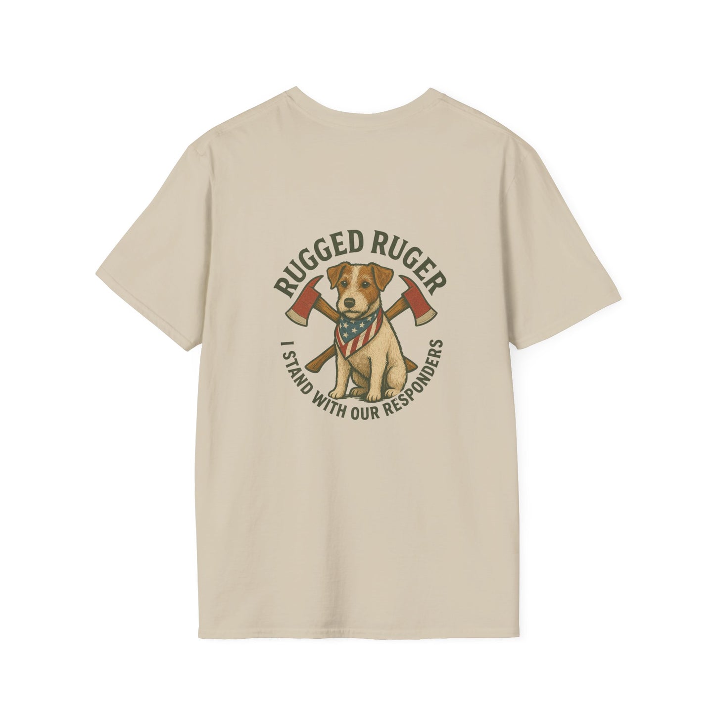 Rugged Rugger: Support Our Responders Shirt, Unisex Graphic Tee