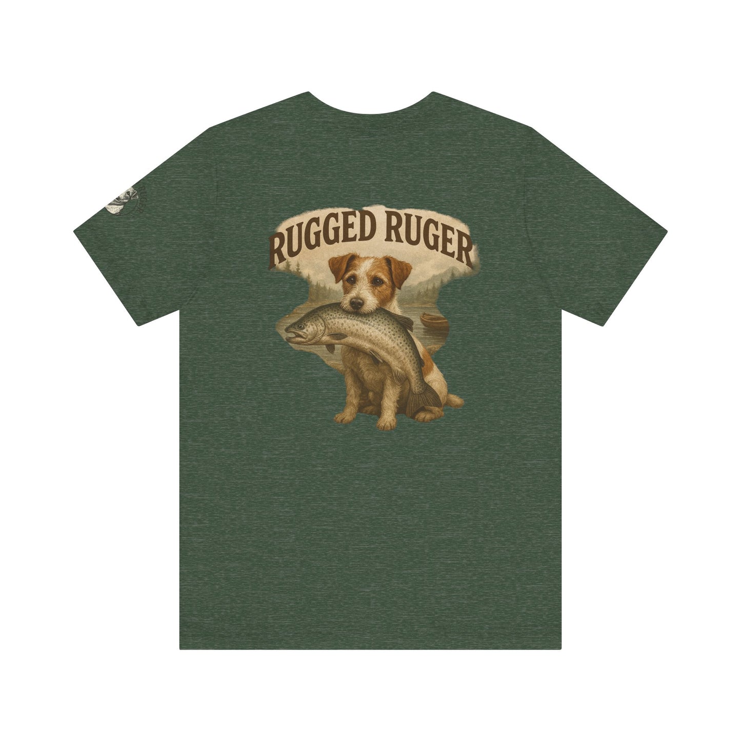 Rugged Ruger: Big Fish, Unisex jersey short sleeve tee