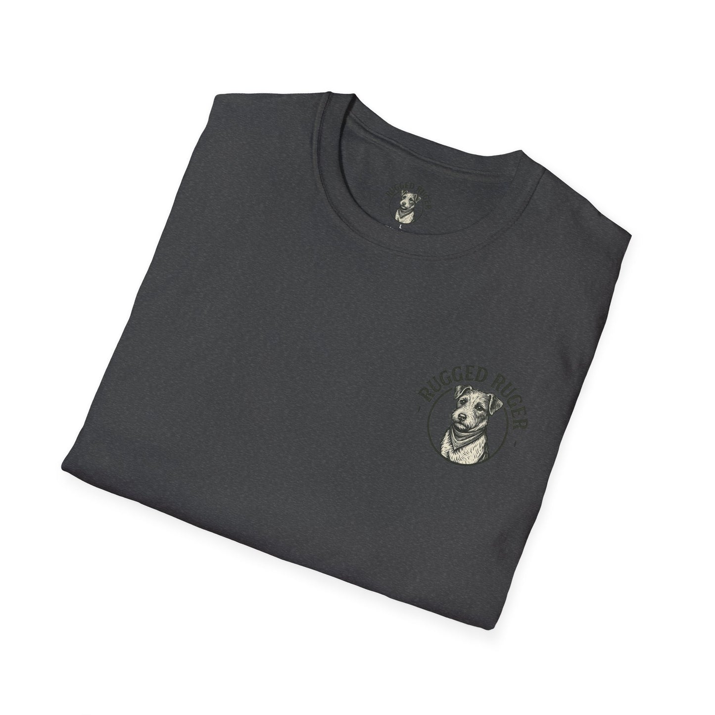 Rugged Ruger: Fishing,  Unisex Soft T-Shirt