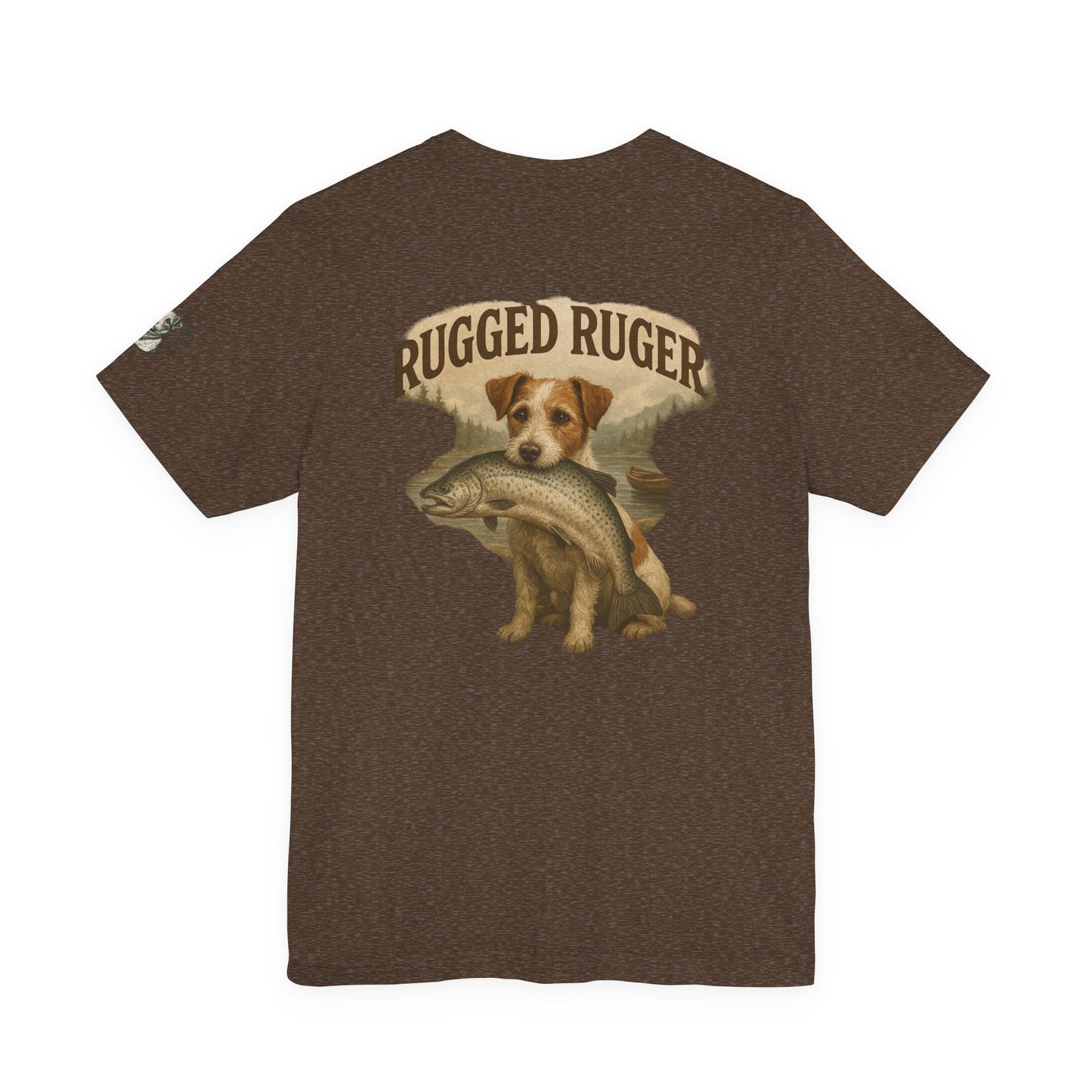 Rugged Ruger: Big Fish, Unisex jersey short sleeve tee