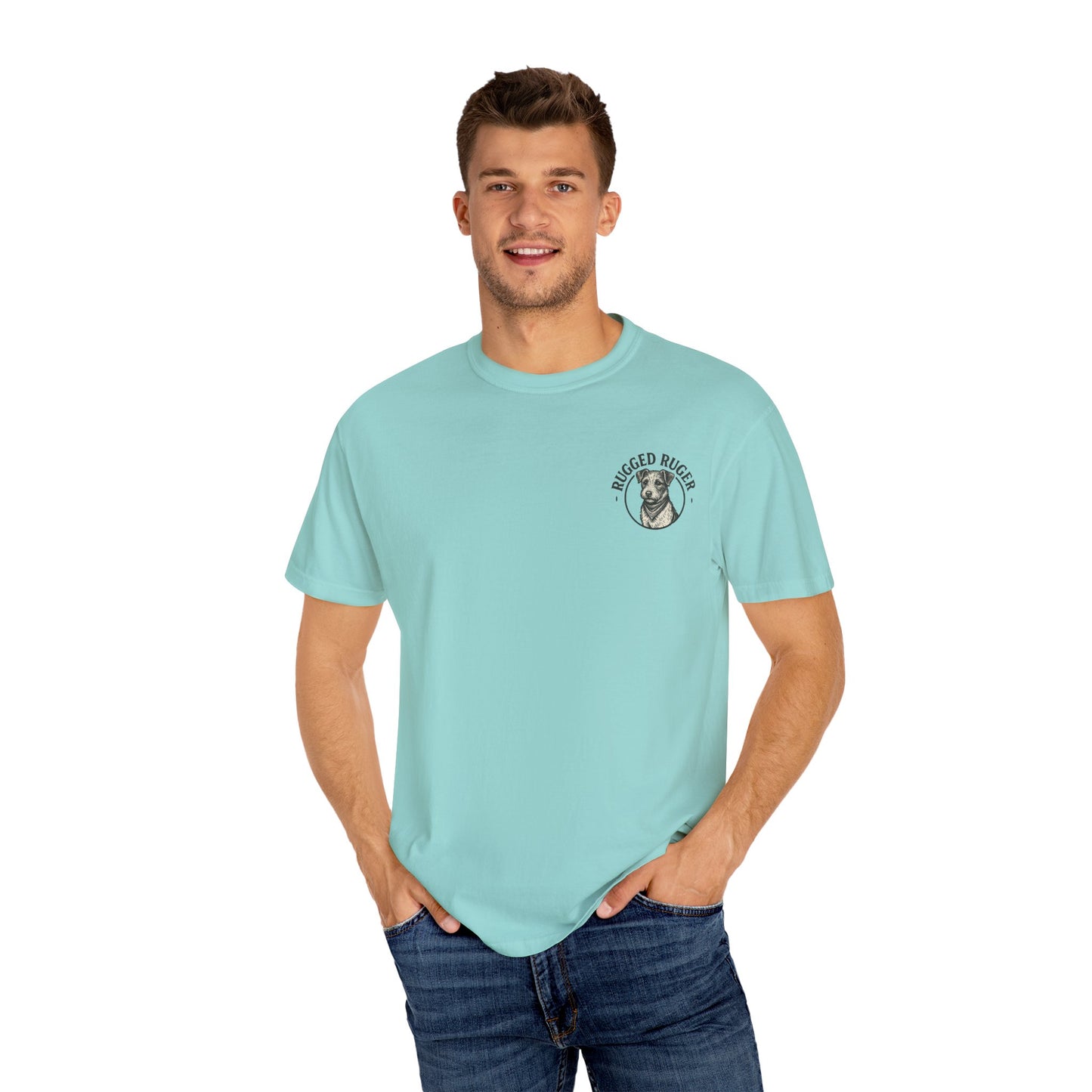 Rugged Ruger: Wildland Fire, Unisex Garment-Dyed Tee