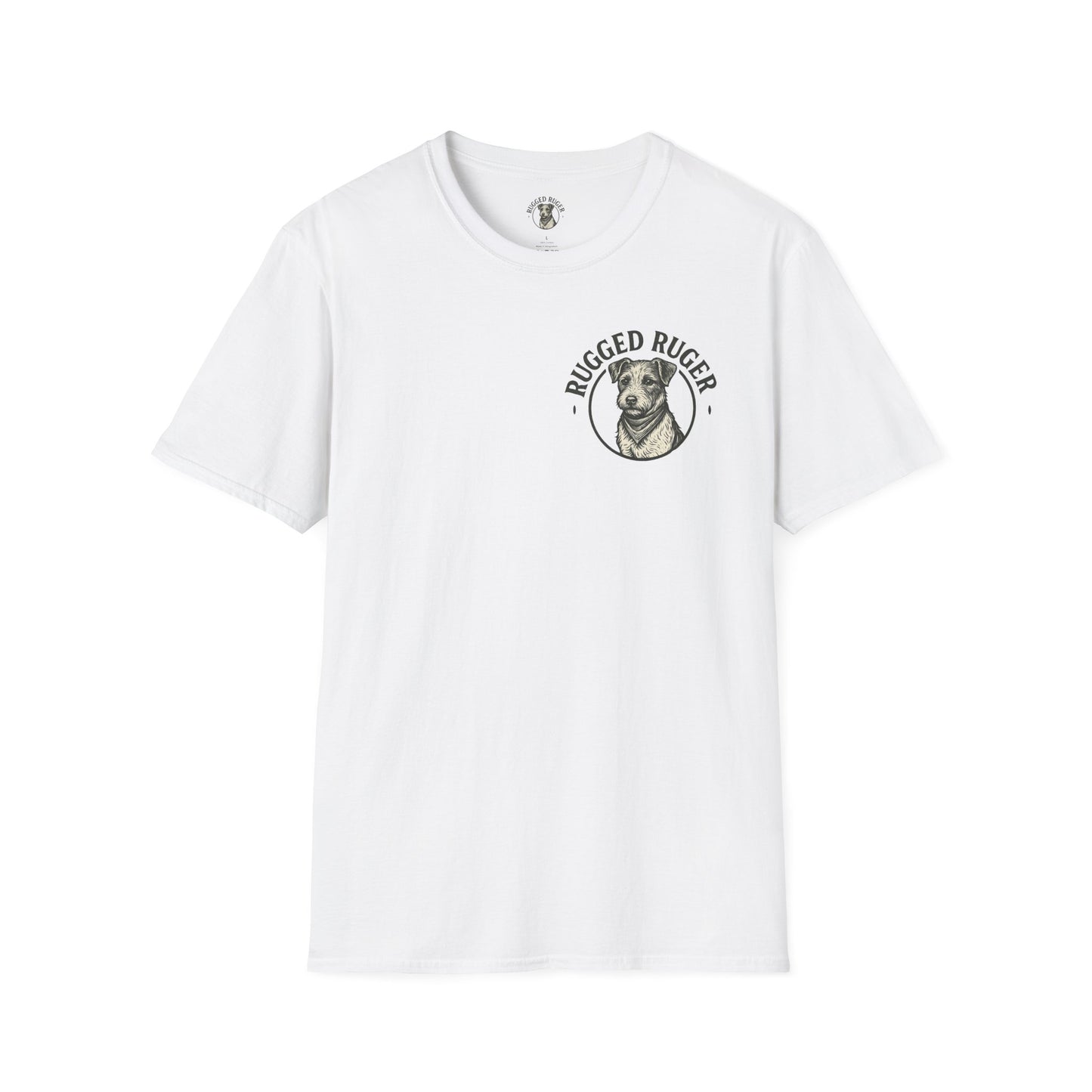 Rugged Ruger: Lineman Lord thank you for letting me go tall, Unisex Soft style tee