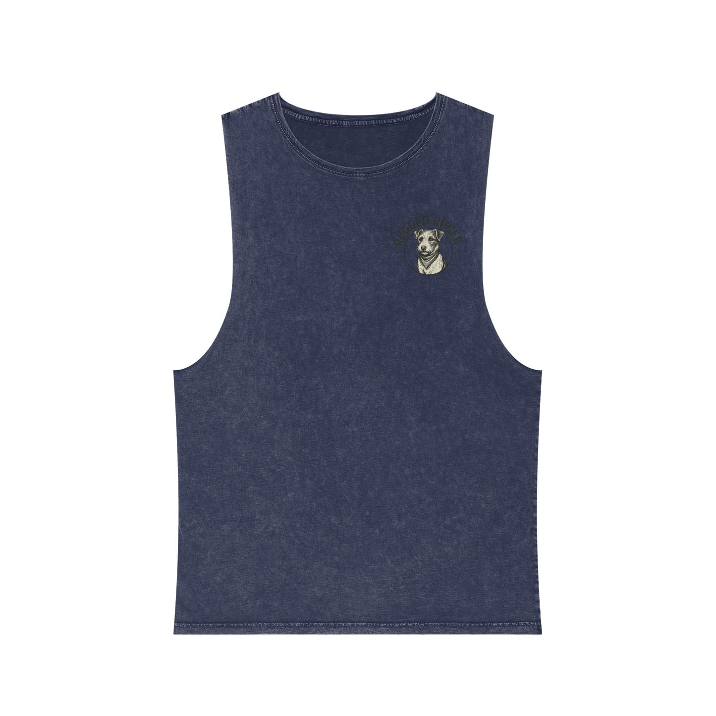 Rugged Ruger Vintage Stonewash Tank Top - Perfect for Summer, Outdoor Activities