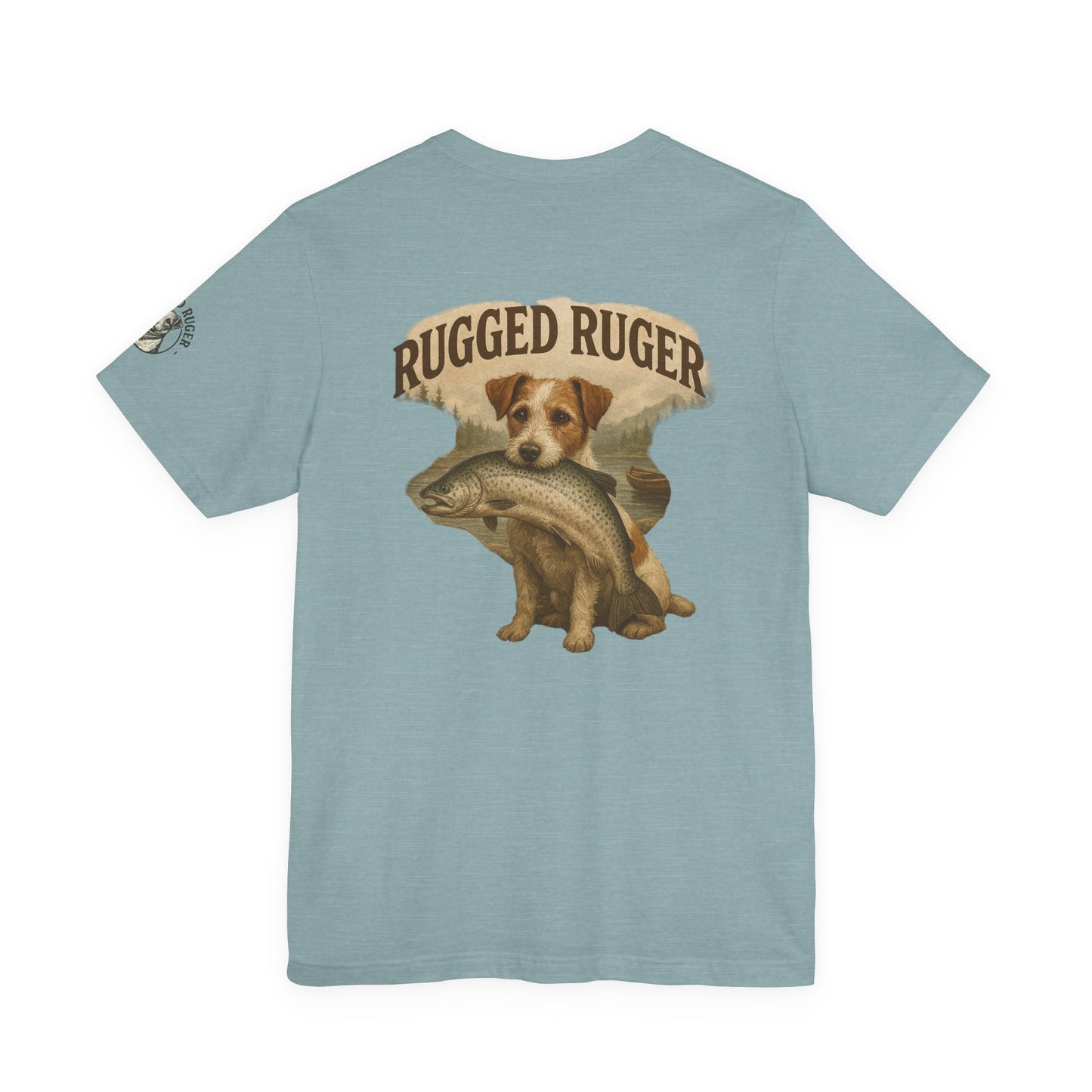 Rugged Ruger: Big Fish, Unisex jersey short sleeve tee