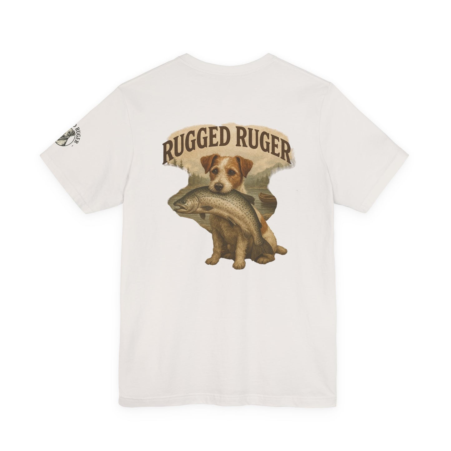 Rugged Ruger: Big Fish, Unisex jersey short sleeve tee