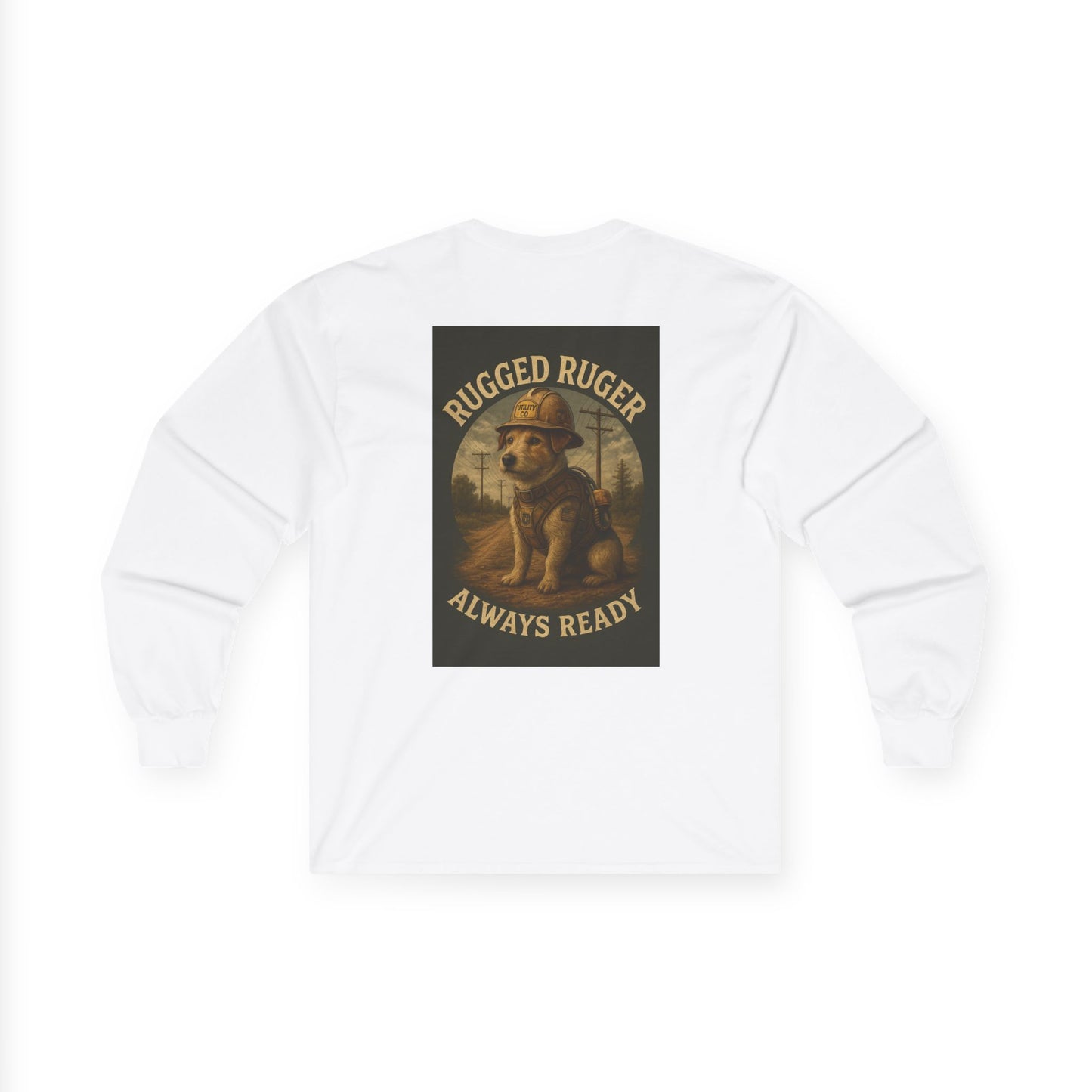 Rugged Ruger: Linemen Always Ready, Unisex ultra cotton long sleeve tee