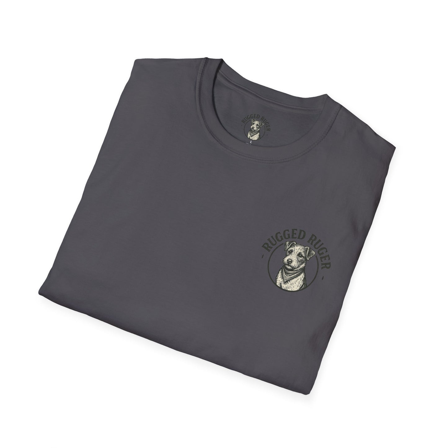 Rugged Ruger: Fishing,  Unisex Soft T-Shirt