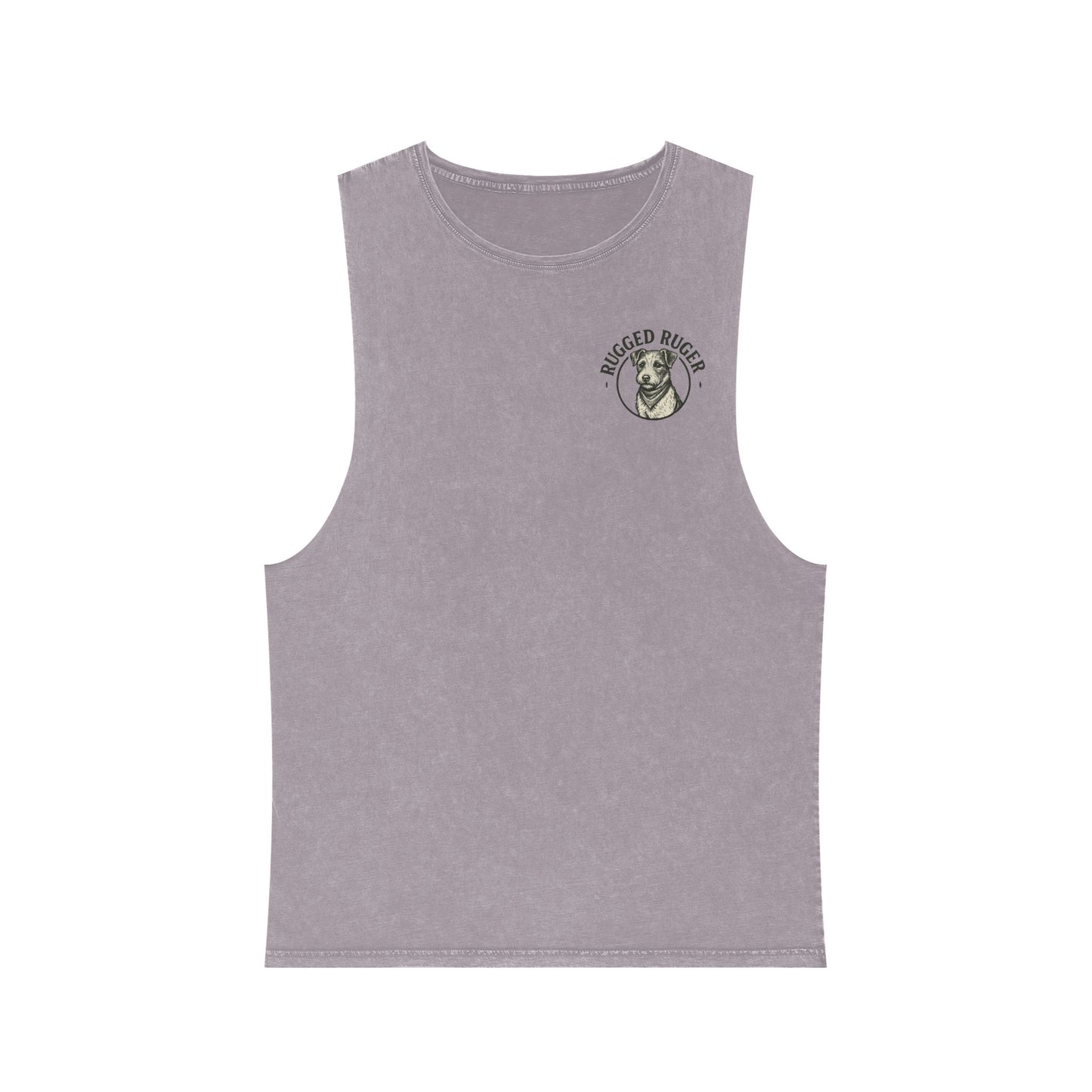 Rugged Ruger Vintage Stonewash Tank Top - Perfect for Summer, Outdoor Activities