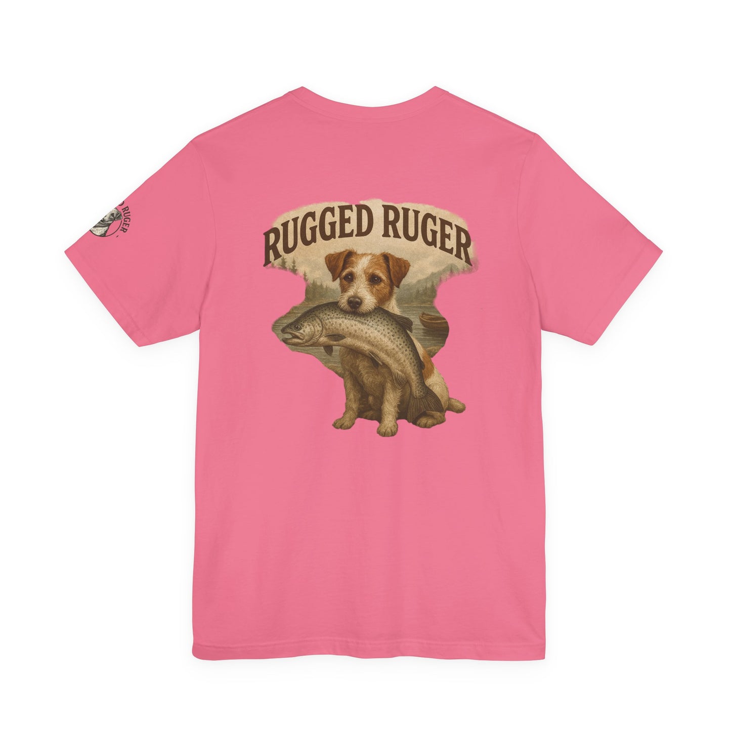 Rugged Ruger: Big Fish, Unisex jersey short sleeve tee