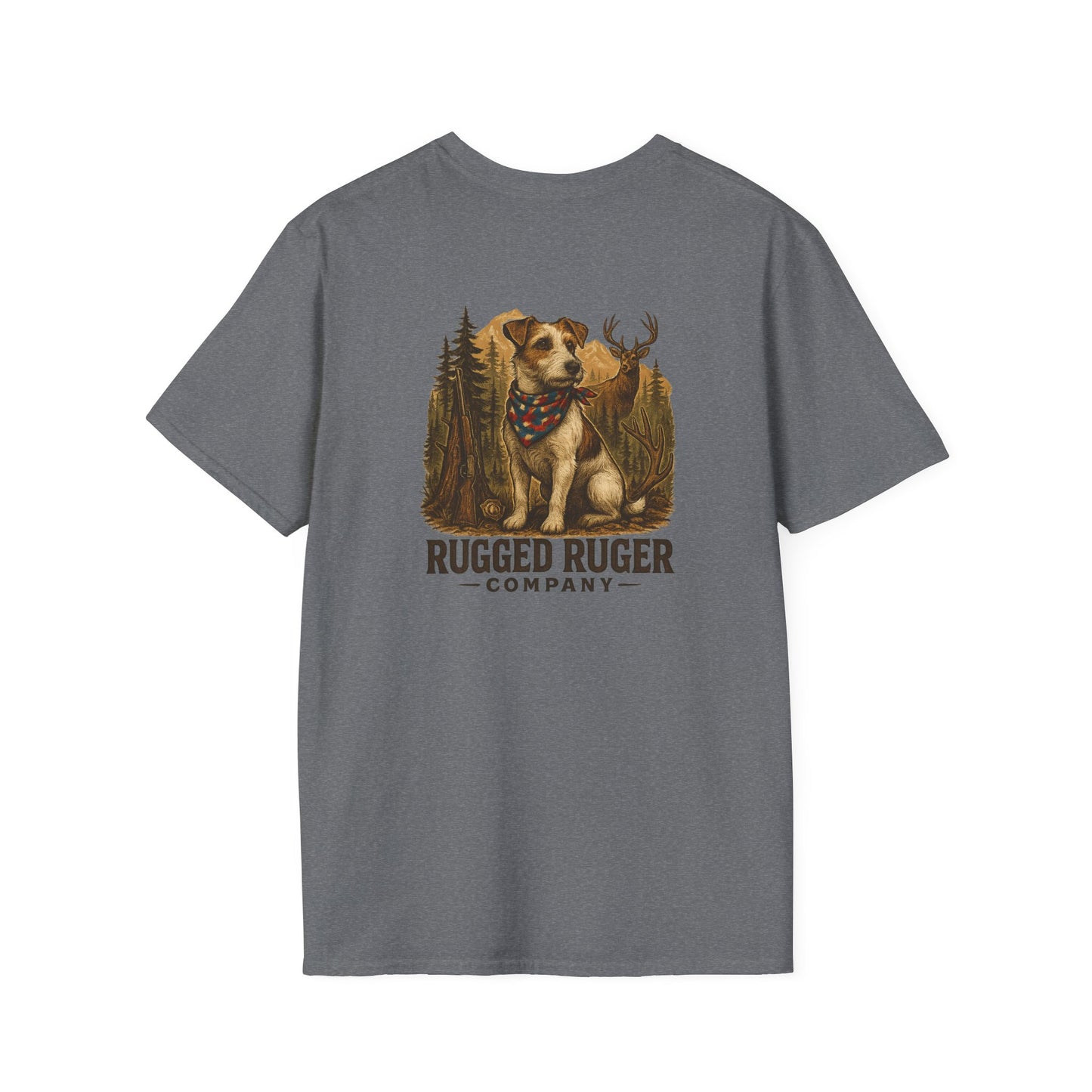 Rugged Rugger: Deer Hunting, Unisex tee