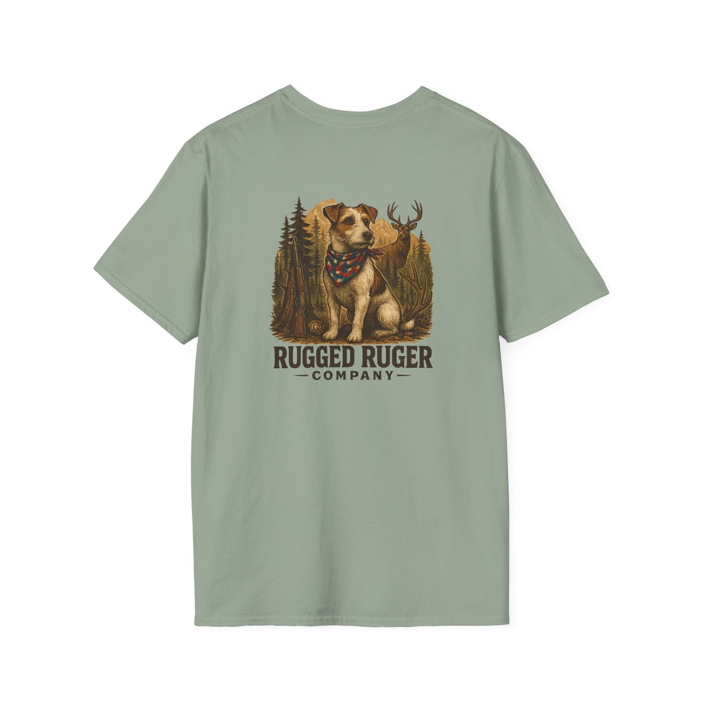 Rugged Rugger: Deer Hunting, Unisex tee