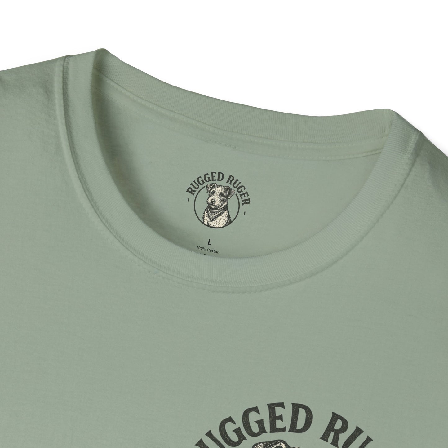 Rugged Ruger: Lineman Lord thank you for letting me go tall, Unisex Soft style tee