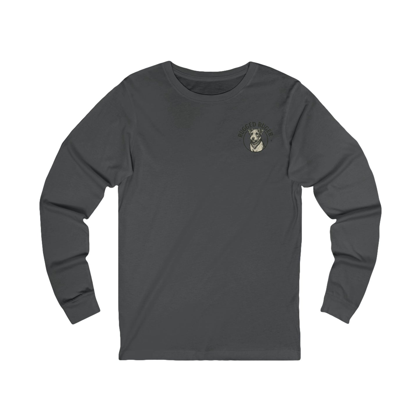 Rugged Ruger: Hiking, Unisex Jersey Long Sleeve Tee