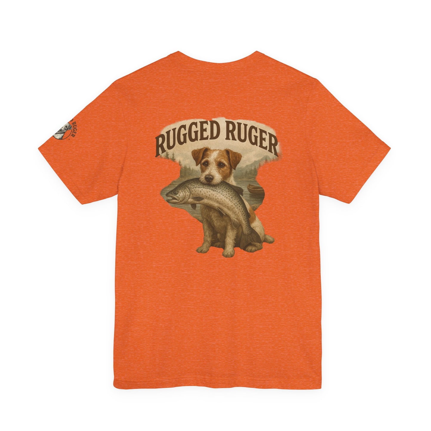 Rugged Ruger: Big Fish, Unisex jersey short sleeve tee