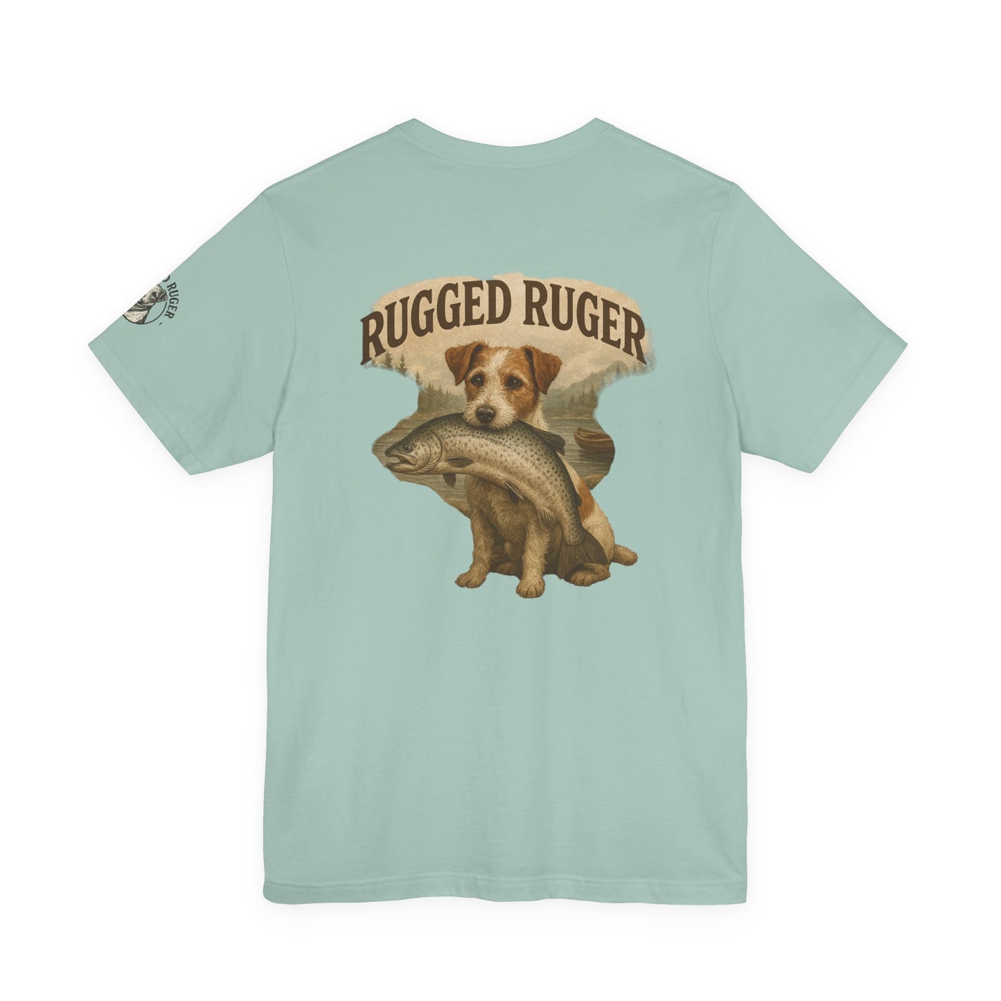 Rugged Ruger: Big Fish, Unisex jersey short sleeve tee