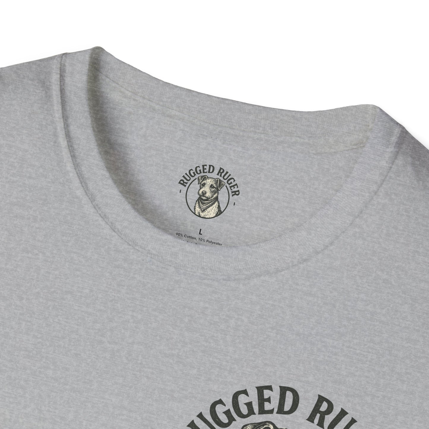 Rugged Ruger: Lineman Lord thank you for letting me go tall, Unisex Soft style tee