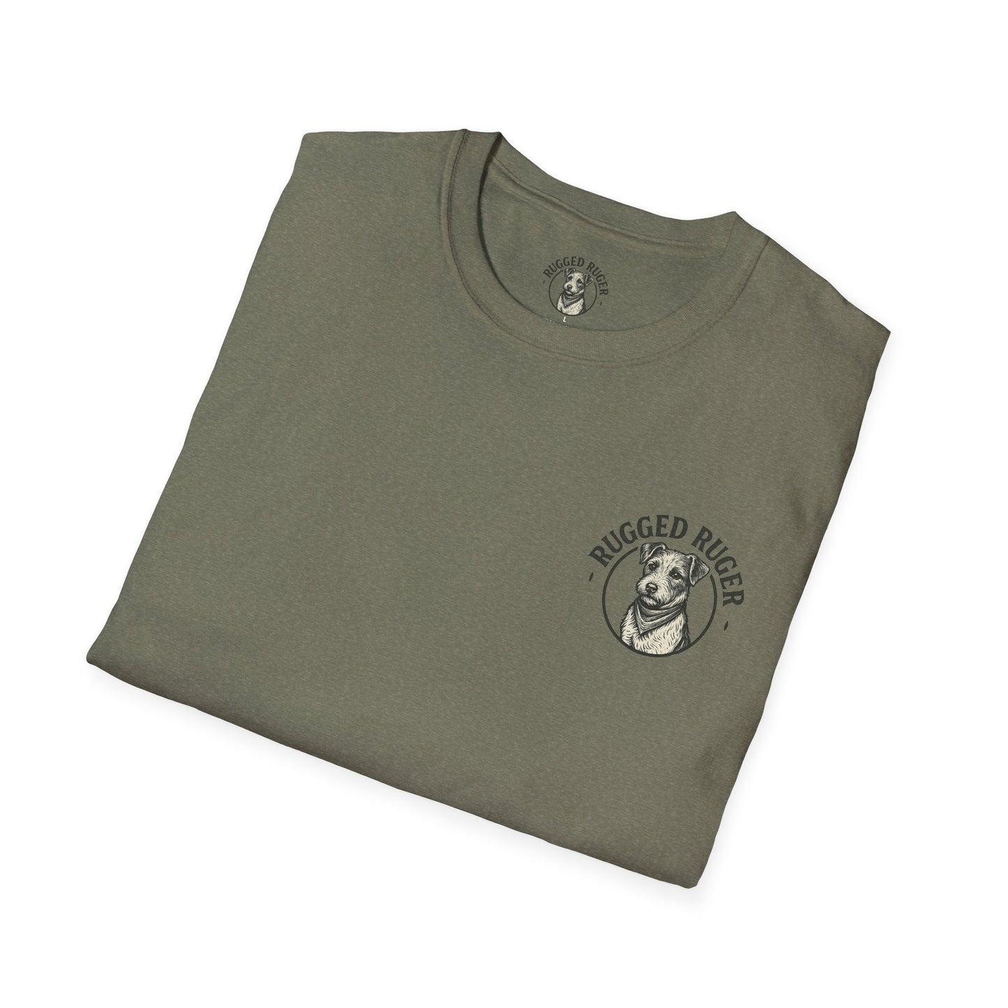 Rugged Ruger: Fishing,  Unisex Soft T-Shirt