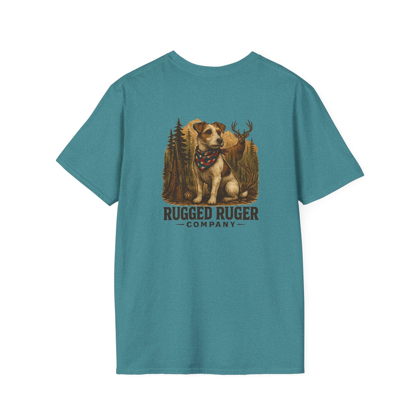 Rugged Rugger: Deer Hunting, Unisex tee